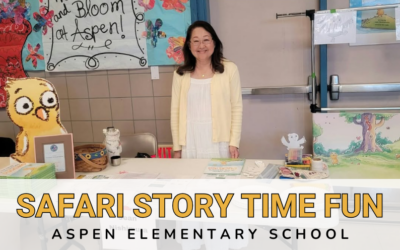 Safari Story Time Fun at Aspen Elementary School