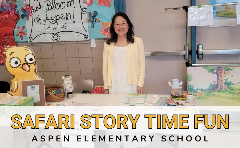 Safari Story Time Fun at Aspen Elementary School